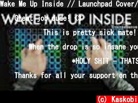Wake Me Up Inside // Launchpad Cover/Remix  (c) Kaskobi
