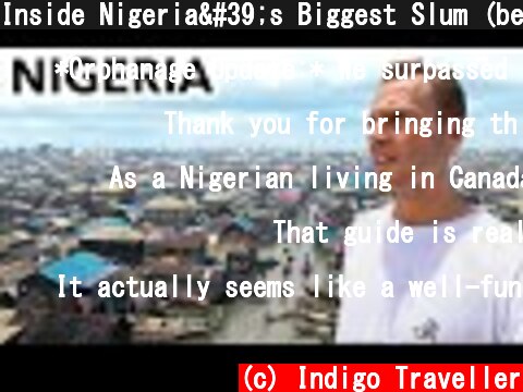 Inside Nigeria's Biggest Slum (beyond crazy)  (c) Indigo Traveller