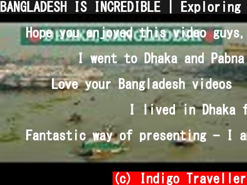 BANGLADESH IS INCREDIBLE | Exploring Dhaka  (c) Indigo Traveller