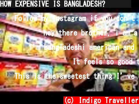 HOW EXPENSIVE IS BANGLADESH? 💰🇧🇩  (c) Indigo Traveller