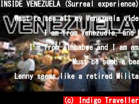 INSIDE VENEZUELA (Surreal experience)  (c) Indigo Traveller