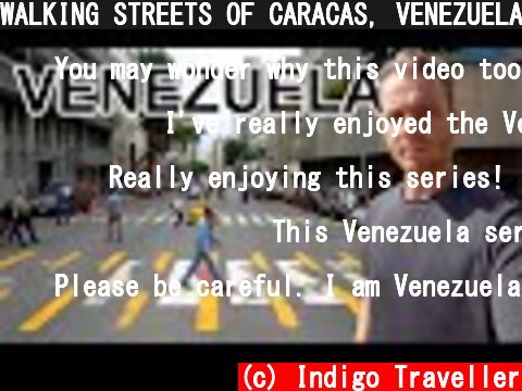WALKING STREETS OF CARACAS, VENEZUELA (Crisis Visible)  (c) Indigo Traveller