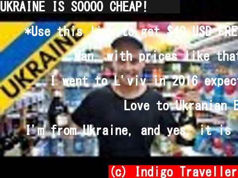 UKRAINE IS SOOOO CHEAP! 🇺🇦  (c) Indigo Traveller