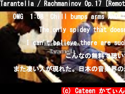 Tarantella / Rachmaninov Op.17 [Remote 2 Pianos]  (c) Cateen かてぃん