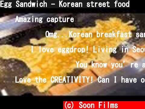 Egg Sandwich - Korean street food  (c) Soon Films 순필름