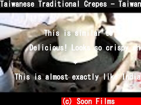 Taiwanese Traditional Crepes - Taiwan Street Food  (c) Soon Films 순필름