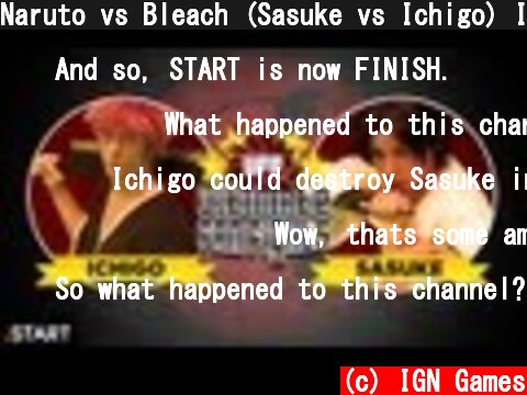 Naruto vs Bleach (Sasuke vs Ichigo) In Real Life! Ultimate Fan Fights Ep. 6  (c) IGN Games