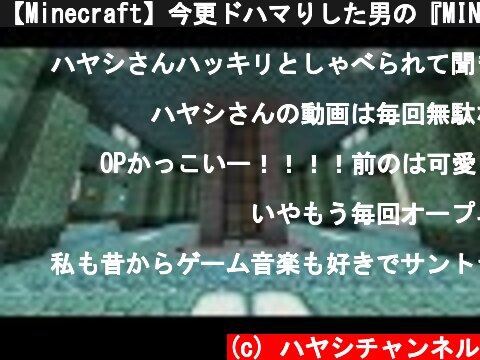 【Minecraft】今更ドハマりした男の『MINECRAFT』実況プレイ part36 【実況】  (c) ハヤシチャンネル