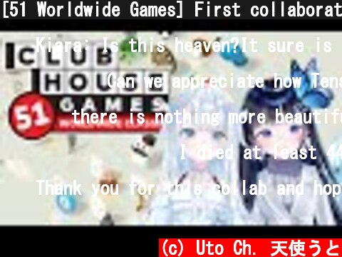 [51 Worldwide Games] First collaboration with Nabimama !!!  (c) Uto Ch. 天使うと