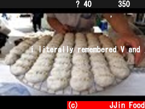 극강의 갓성비 손만두? 40년장인 350원 수제만두! 찐빵, 도넛, 꽈배기 / Amazing dumpling master, doughnuts / Korean street food  (c) 찐푸드 JJin Food