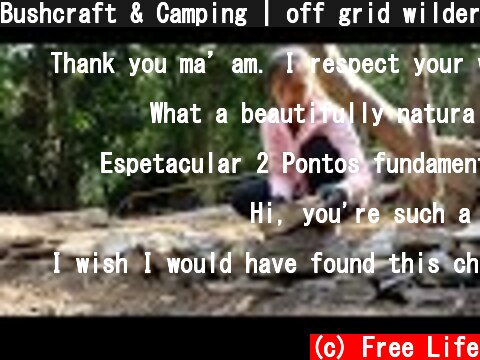 Bushcraft & Camping | off grid wilderness living, Build a RAISED BED GARDEN - Ep. 1  (c) Free Life