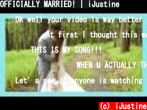 OFFICIALLY MARRIED! | iJustine  (c) iJustine