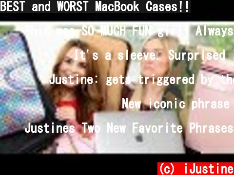 BEST and WORST MacBook Cases!!  (c) iJustine