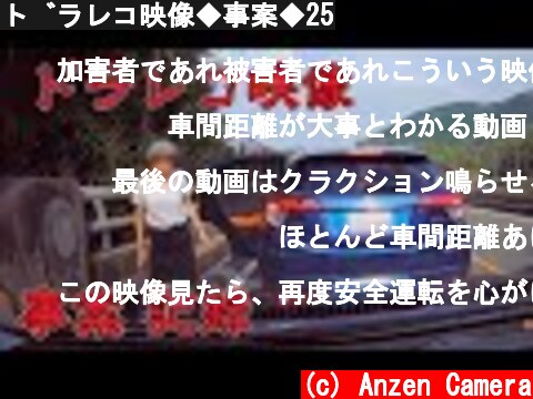 ドラレコ映像◆事案◆25  (c) Anzen Camera