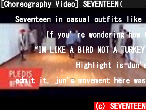 [Choreography Video] SEVENTEEN(세븐틴)-HIGHLIGHT (13Member ver.)  (c) SEVENTEEN