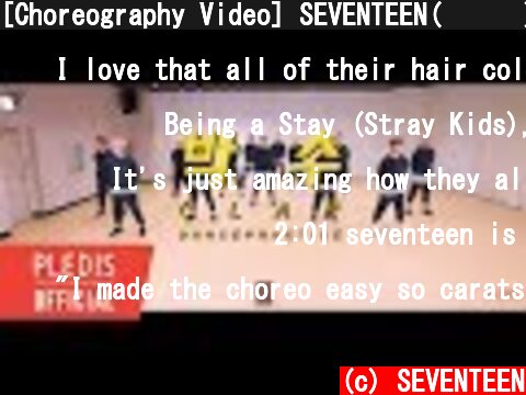 [Choreography Video] SEVENTEEN(세븐틴) - 박수(CLAP)  (c) SEVENTEEN