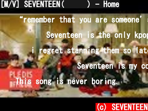 [M/V] SEVENTEEN(세븐틴) - Home  (c) SEVENTEEN