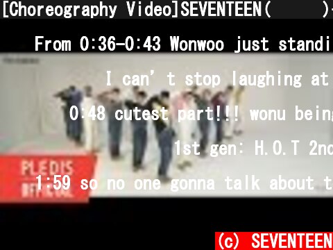 [Choreography Video]SEVENTEEN(세븐틴)-행복(HAPPINESS)  (c) SEVENTEEN
