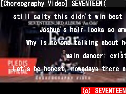 [Choreography Video] SEVENTEEN(세븐틴) - 독 : Fear  (c) SEVENTEEN