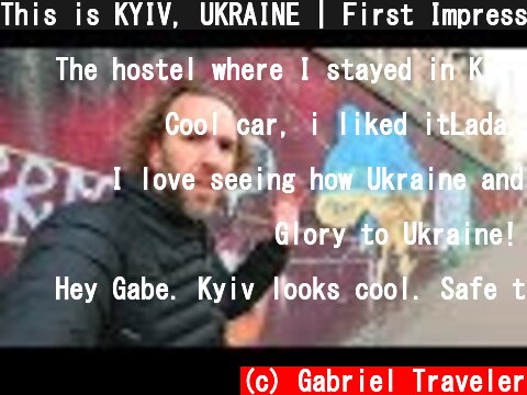 This is KYIV, UKRAINE | First Impressions of the City (Kiev)  (c) Gabriel Traveler