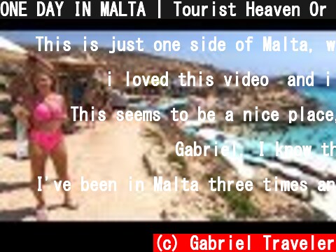 ONE DAY IN MALTA | Tourist Heaven Or Hell?  (c) Gabriel Traveler
