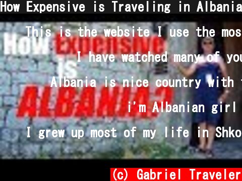 How Expensive is Traveling in Albania? It's Super Cheap!  (c) Gabriel Traveler