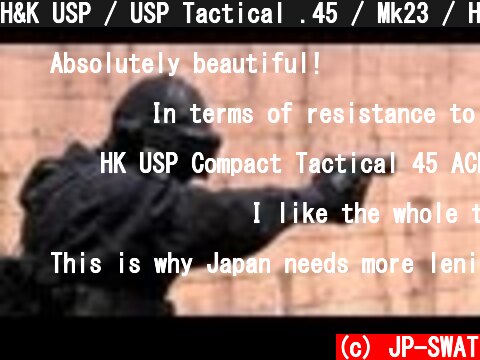 H&K USP / USP Tactical .45 / Mk23 / HK45  (c) JP-SWAT