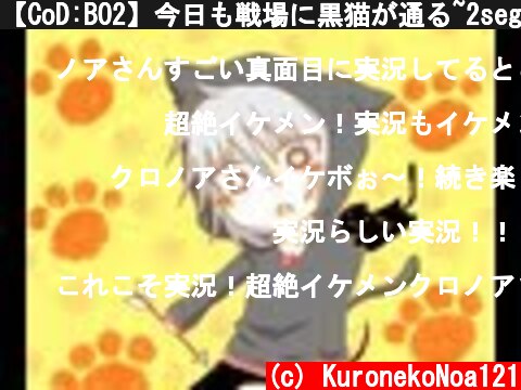 【CoD:BO2】今日も戦場に黒猫が通る~2seg~【後付け】  (c) KuronekoNoa121