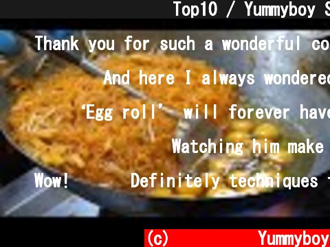 야미보이 길거리음식 Top10 / Yummyboy Street Food Top10  (c) 야미보이 Yummyboy