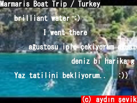 Marmaris Boat Trip / Turkey  (c) aydın şevik