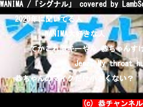 WANIMA /「シグナル」 covered by LambSoars & 恭一郎  (c) 恭チャンネル