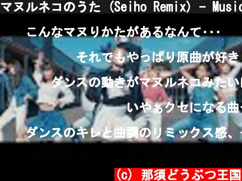 マヌルネコのうた (Seiho Remix) - Music Video  (c) 那須どうぶつ王国