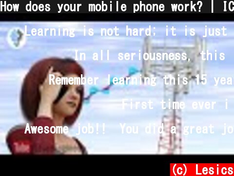 How does your mobile phone work? | ICT #1  (c) Lesics