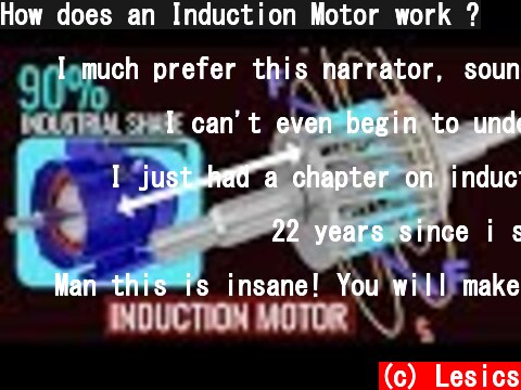 How does an Induction Motor work ?  (c) Lesics