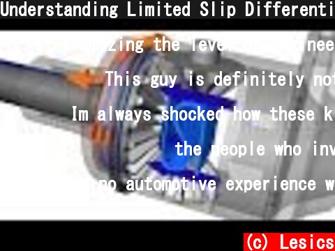 Understanding Limited Slip Differential  (c) Lesics