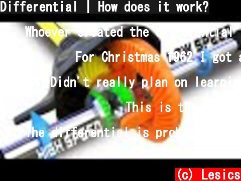 Differential | How does it work?  (c) Lesics