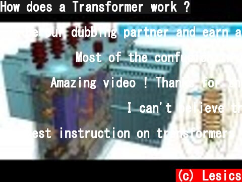 How does a Transformer work ?  (c) Lesics