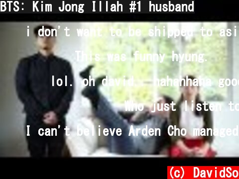 BTS: Kim Jong Illah #1 husband  (c) DavidSo
