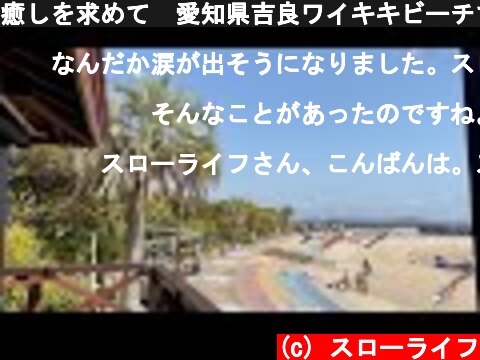 癒しを求めて　愛知県吉良ワイキキビーチで過ごす休日  (c) スローライフ
