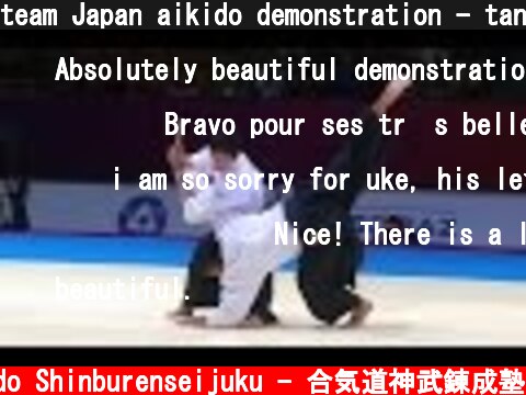 team Japan aikido demonstration - tanto  (c) Aikido Shinburenseijuku - 合気道神武錬成塾