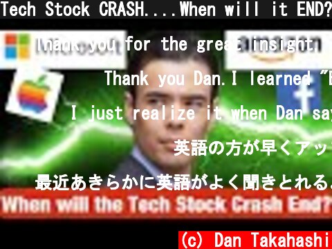 Tech Stock CRASH....When will it END??  (c) Dan Takahashi