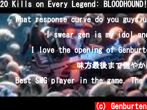 20 Kills on Every Legend: BLOODHOUND!!! Apex Legends Season 9  (c) Genburten