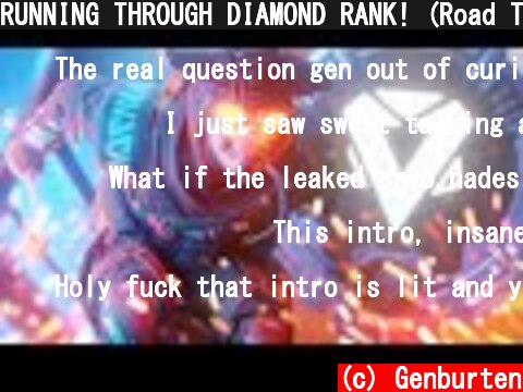 RUNNING THROUGH DIAMOND RANK! (Road To Predator Apex Legends Season 10)  (c) Genburten