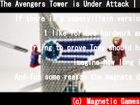 The Avengers Tower is Under Attack | Magnetic Games  (c) Magnetic Games