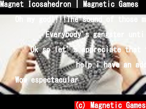Magnet Icosahedron | Magnetic Games  (c) Magnetic Games
