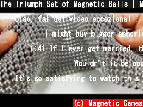 The Triumph Set of Magnetic Balls | Magnetic Games  (c) Magnetic Games