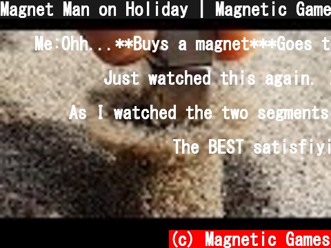 Magnet Man on Holiday | Magnetic Games  (c) Magnetic Games