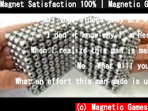 Magnet Satisfaction 100% | Magnetic Games  (c) Magnetic Games