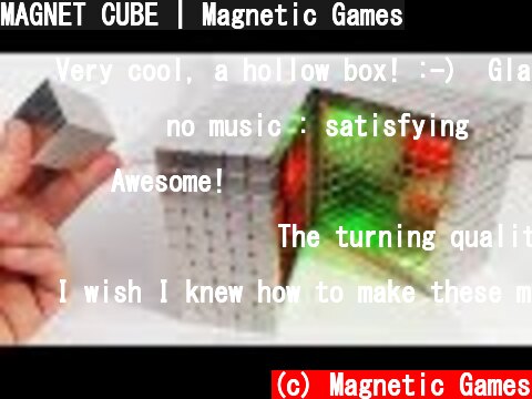 MAGNET CUBE | Magnetic Games  (c) Magnetic Games