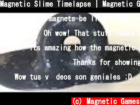 Magnetic Slime Timelapse | Magnetic Games  (c) Magnetic Games